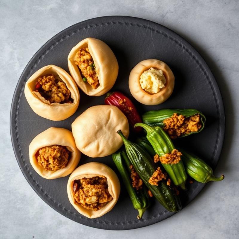 Yong tau foo assortment
